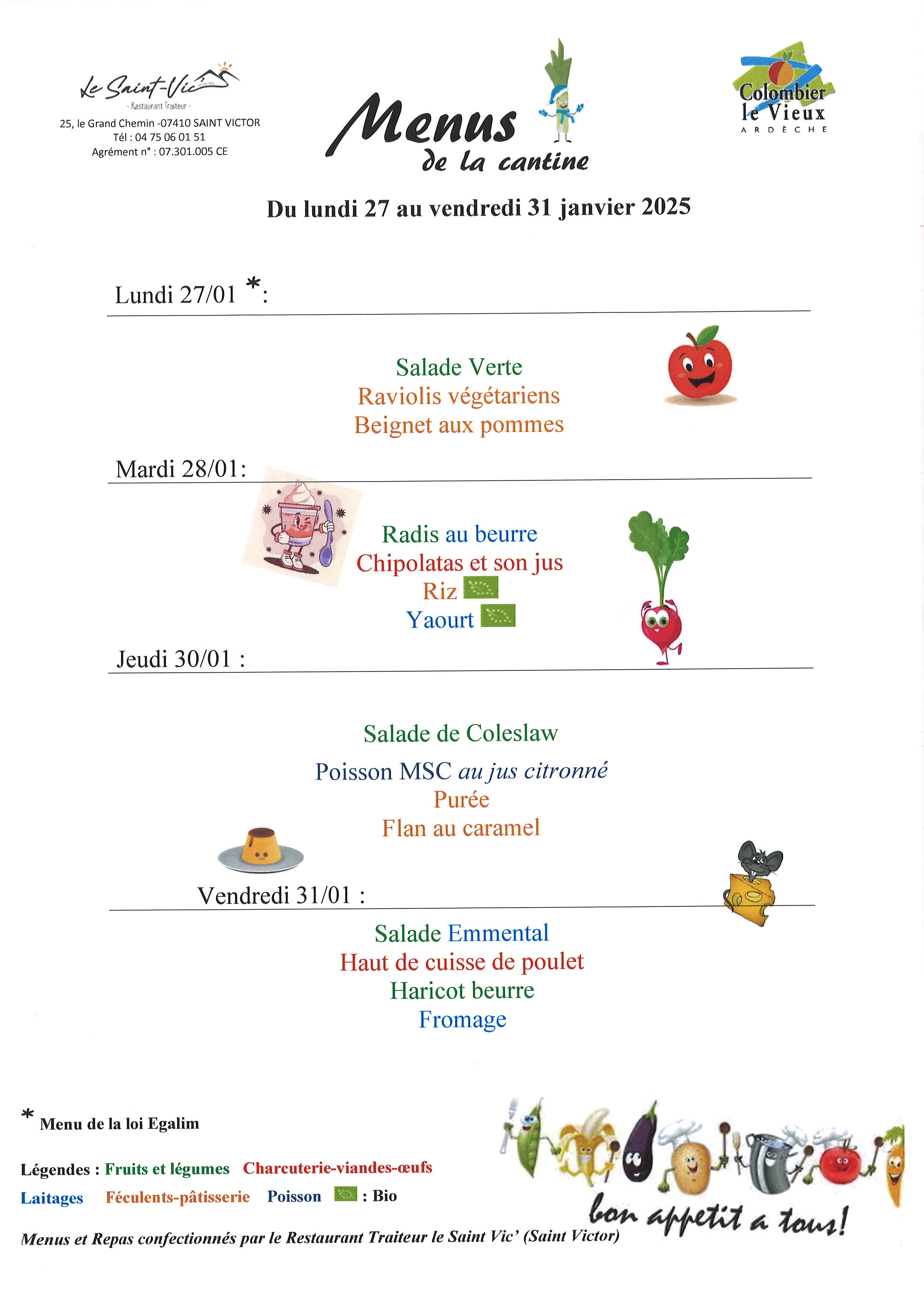 JANV du 27 au 31 janvier 2025